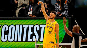 49 points, 10 threes 47 points, 11 threes 33 points, 4 threes 42 points, 11 steph curry just overtook bradley beal for the nba's scoring lead in a chase for his second scoring. Steph Curry Wins 3 Point Contest Beats Mike Conley Jayson Tatum Sports Illustrated