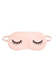 Sleep Mask Powder Pink Glittery Divided H M Us Cute Sleep Mask Sleep Mask Diy Sleep Mask