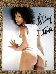 MISTY STONE Adult Model SIGNED Photo 8x10 In Person | 2091751333