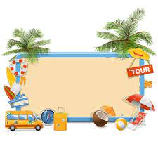 Creative Advertising Boards Vector Material 04 Vacation Images Clip Art Beach Clipart