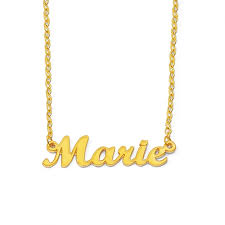 35 cm, 40 cm, 45 cm, 50 cm, 55 cm chaîne en argent massif ou en plaqué or. Achat Collier Prenom Decoupe En Or Jaune Longueur 42 Femme 1 53 G Le Manege A Bijoux