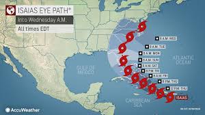 Keep up with the latest hurricane watches and warnings with accuweather's hurricane center. Tropical Storm Isaias Sets Its Sights On Florida Wusa9 Com