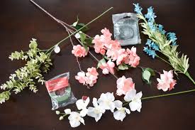 How To Make A Flower Crown With Fake Flowers Easy Diy Tutorial Covet By Tricia