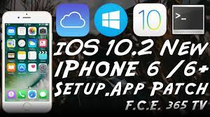 Ios 10 2 Iphone 6 6 Plus Setup App Patch For Cfw Icloud Bypass Youtube