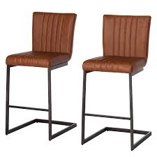 Barstuhl Damia Ii 2er Set Kunstleder Cognac Schwarz Red Living Jetzt Bestellen Unter Https Moebel Ladendirekt D Barhocker Barstuhle Barhocker Kuche