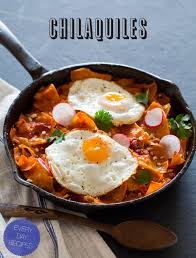 Easy Chilaquiles Recipe Spoon Fork Bacon Recipe Mexican Food Recipes Recipes Chilaquiles Recipe