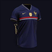 Discover the latest france soccer jersey design for men, women, and kids. Stunning Nike France 2019 Concept Kits By Saintetixx Footy Headlines Sports Uniform Design Sports Jersey Design France Football Shirt