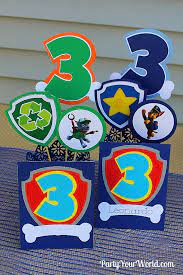 Deko für die paw patrol party. Pin Auf Maximilian 3 Geb
