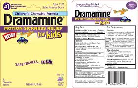 dramamine for kids tablet chewable