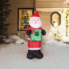 Countdown Clock Inflatable Available At Walmart For Christmas 2015 Christmas Inflatables Christmas Decorations Clearance Storing Christmas Decorations
