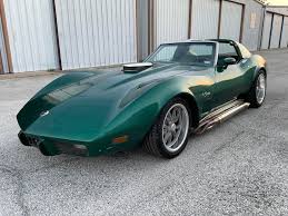 Image result for Dark Green 1976 Corvette