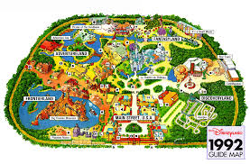 The Disneyland Paris Explorers Club A Short History Of Disneyland Paris Guide Maps Disneyland Tableau Disney Disney