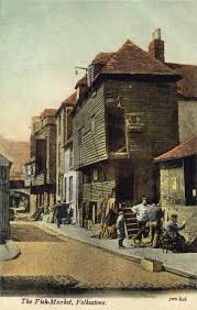 Kent Folkestone The Fish Market Folkestone Kingdom Of Great Britain Old Photos