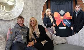 Bereaved couple's new home, won