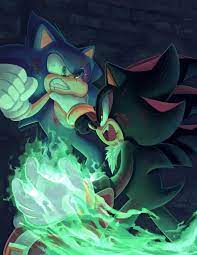 Sonic vs Shadow by Lightingstar1389 on Instagram or Twitter. :  rSonicTheHedgehog