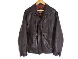 Vintage Mens Dark Brown Leather Jacket Medium London Fog Etsy Leather Jacket Style Dark Brown Leather Jacket Brown Leather Jacket