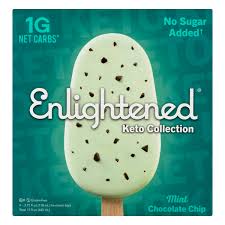 So then i took out a bottle of soy sauce. Save On Enlighted Keto Ice Cream Bars Mint Chocolate Chip Low Carb 4 Ct Order Online Delivery Giant