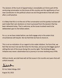 Raila odinga exudes confidence that court of appeal will deliver a favourable ruling to bbi team. 2rddqb73ksmvjm