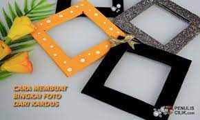 Frame foto dari kayu sumber: Cara Membuat Bingkai Foto Dari Kardus Unik Dan Mudah Penulis Cilik
