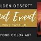 "Golden Desert" Paint & Wine Tasting event image