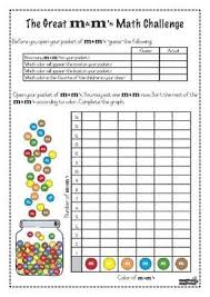 The Great M M Math Challenge Math Challenge Candy Math Math Classroom