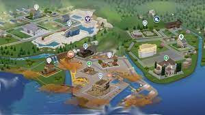 This tray is separeted, the tray has 6 slots, 5 small and 1 medium. Sims 4 Eco Lifestyle World And Neighbourhood Map Pictures