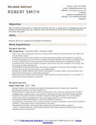 Resume format choose the right resume format for your needs. Student Advisor Resume Samples Qwikresume