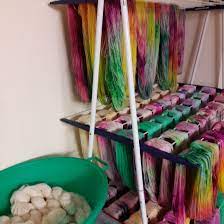 How to dye yarn with acid dyes. About Dyeing Yarn Schibot Garne