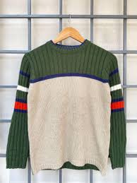 I have at least 10 faded glory shirts from walmart really cute! Faded Glory Stripes Green Knit Sweater Women S Fashion Clothes Tops On Carousell