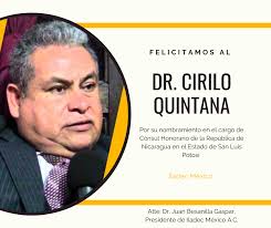 Enhorabuena Dr. Cirilo Quintana!