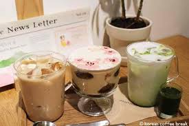 Coffee Break Innisfree Green Cafe Korean Coffee Break Nourriture Esthetique Alimentation Cuisine Et Boissons