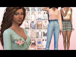 3.make sure the custom content works in your game. All My Maxis Match Tops Bottoms Links 200 Pieces Sims Cc Folder Youtube Maxis Match Sims Cc Sims 4 Cc Folder