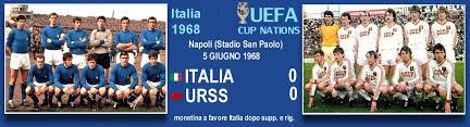 Il azurra jugoslavia ha avuto rivali nella finale disputata napoli. Campionato Europeo 1968 5 6 1968 Napoli Semifinale Italia Urss 0 0 D T S Vince L Italia Per Sorteggio Italia Zoff Burgnich Facc Napoli Italia Germania