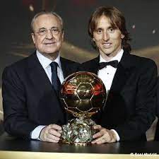 Ballon d'or'un sahibi luka modric! Modric Ballon D Or 2018 Real Madrid Cf