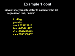 Ŷ = 101.32 + 2.48 x where ŷ is in thousands of dollars. Lesson Least Squares Regression Knowledge Objectives Explain What Is Meant By A Regression Line Explain What Is Meant By Extrapolation Explain Ppt Download