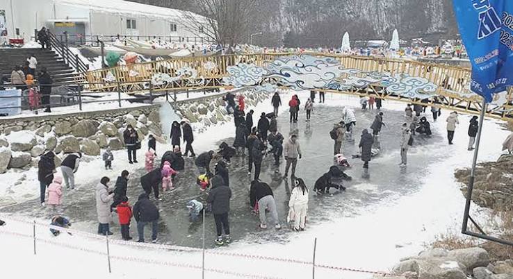 포천 백운계곡 동장군축제