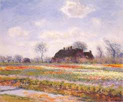 Claude Monet Champ De Tulipes A Sassenheim Pres De Haarlem 1886 Sterling And Francine Clark Art Institute Monet Art Claude Monet Art Claude Monet Paintings