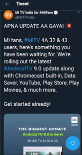 Mi Tv 4a Android Pie Update Reportedly Breaks Amazon Fire Tv Stick Compatibility Piunikaweb