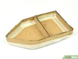 This amazing video challenges amateur boat builders to design, build and navigate boat made entirely of corrugated cardboard. How To Build A Cardboard Boat 13 Steps With Pictures Wikihow