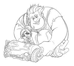 Free printable wreck it ralph destroys niceland coloring pages for online. Wreck It Ralph Coloring Pages Best Coloring Pages For Kids