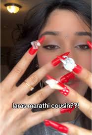 Lara Showing Nails Katseye