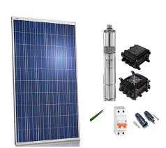Kit solare Pompaggio 900w  1.2cv Portata massima. 2200 Litriora Altezza  140 metri