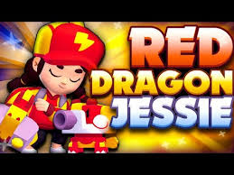 Follow supercell's terms of service. New Free Red Dragon Jessie Skin Jessie Star Power Glitches Happy Brawl Stars China Launch Youtube