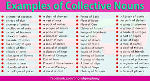 Just look for the list at collective. English Prophecy On Twitter Collective Nouns Collective Nouns Are Names For A Collection Or A Number Of People Or Things Words Like Group Herd And Array Are Collective Noun Examples English Grammar American