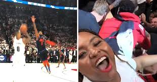 It's been a complete team effort. Damian Lillard S Sister Runs Onto Court Has Nsfw Reaction To Him Hitting Game Winner Video Total Pro Sports