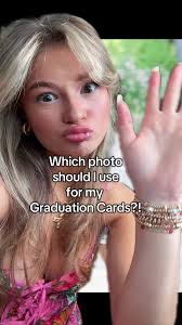 Senior Graduation Cards Photo Selection Dilemma