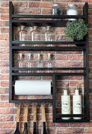 Wooden Spice Rack Spice Organizer Spice Shelf Spice Storage Rack Wall Spice Rack Spice Organization Spice Rack Wall Mount Jar Holder In 2021 Wood Spice Rack Home Decor Kitchen Wooden Spice Rack