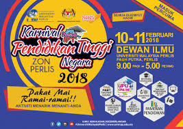 So yang layak ke luar negara mesti dapat tiga poin sembilan kosong ke atas baru hantar ke luar negara. Karnival Pendidikan Tinggi Negara 2018 Universiti Malaysia Perlis Facebook