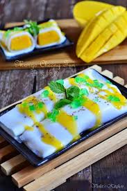 violet s kitchen 紫羅蘭的爱心厨房 芒果肠粉mango cheong fun asian desserts singapore food food