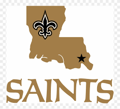 These svg images were created by modifying the images of pixabay. New Orleans Saints Logo Png New Orleans Saints Clipart 616148 Pikpng